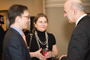 Michael and Amira Dan with Minister Reza Moridi