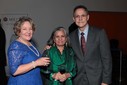 Mona ElSayeh, Manager, DiverseCity on Board GTA and Ratna Omidvar President of Maytree Foundation and Keith Neuman Executive Director, The Environics Institute for Survey Research
