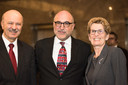 Minister Reza Moridi, MPP and Minister of Training, Colleges and Universities, Raja Khouri, CAI President and Kathleen Wynne, Premier of Ontario