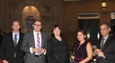 Brady Wood, CAI Intern Chair, Ziad Said, CAI Treasurer, Janet Carding, Director & CEO, Royal Ontario Museum, Rasha Katabi, Managing Director, BofA Merrill Lynch Canada, Walid Hejazi CAI Director